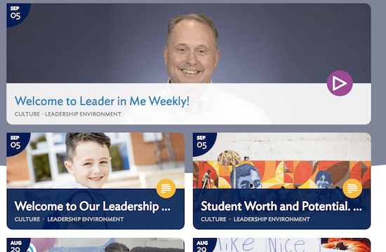 LiM Online Renewal Resource Leader In Me