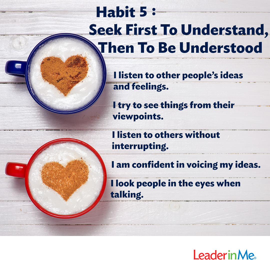 Habit 5 Understand Be Understood Family Habits For LiM